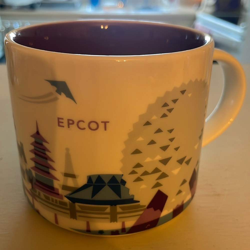 STARBUCKS Disney Epcot You Are Here Collection Mug